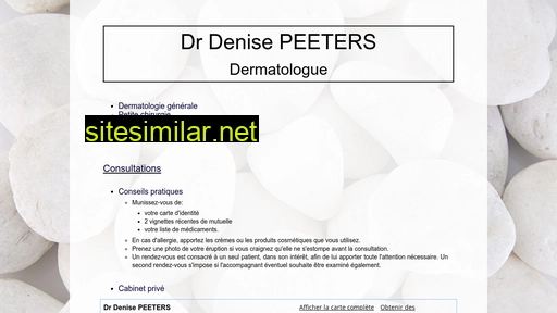 derma-peeters.be alternative sites