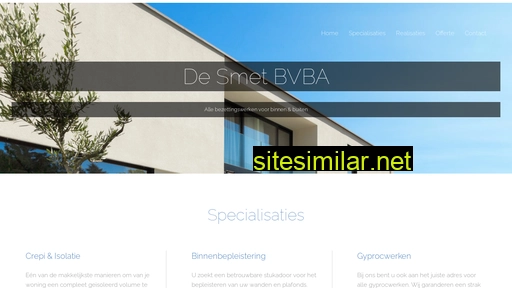 desmet-bvba.be alternative sites
