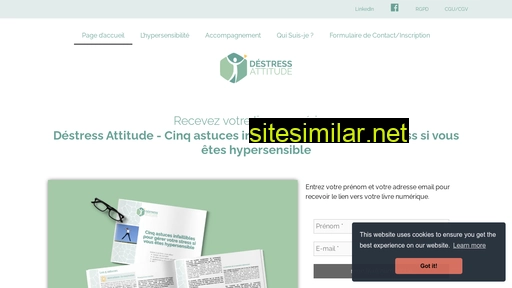 destress-attitude.be alternative sites