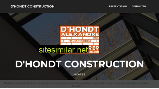 dhondtconstruction.be alternative sites