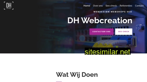 dh-webcreation.be alternative sites