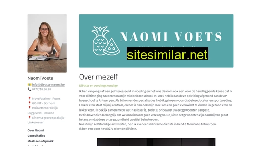 dietiste-naomi.be alternative sites
