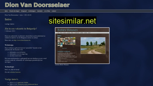 dionvandoorsselaer.be alternative sites
