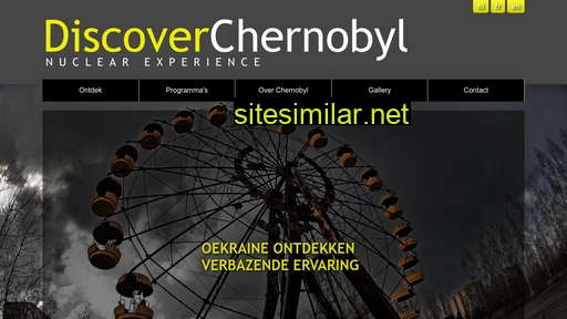 discoverchernobyl.be alternative sites