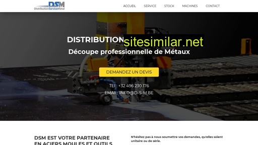 distribution-service-metal.be alternative sites