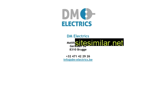 dm-electrics.be alternative sites