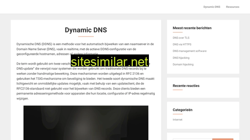 dnsd.be alternative sites