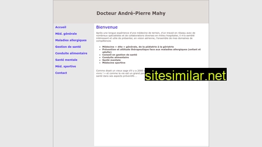 docteur-andre-pierre-mahy.be alternative sites