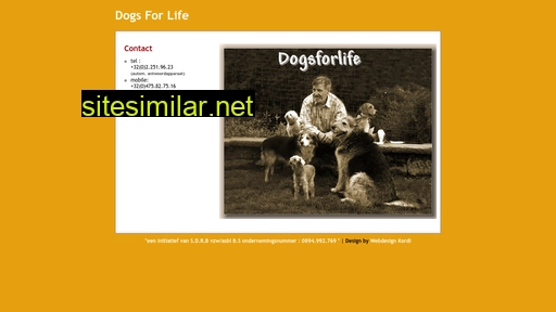 dogsforlife.be alternative sites