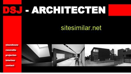 dsj-architecten.be alternative sites