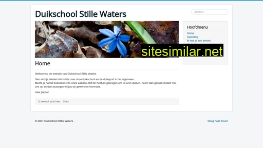 duikschoolstillewaters.be alternative sites