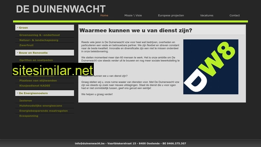 duinenwacht.be alternative sites