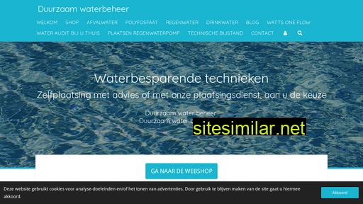 duurzaamwaterbeheer.be alternative sites