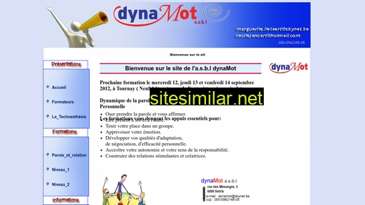 dynamot.be alternative sites