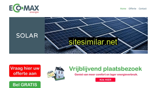 eco-max.be alternative sites
