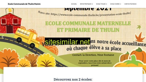 ecole-communale-thulin.be alternative sites