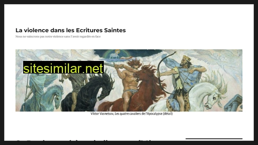 ecritures-et-violence.be alternative sites