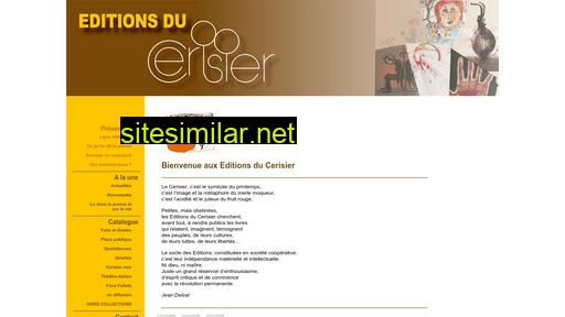 editions-du-cerisier.be alternative sites