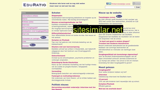 eduratio.be alternative sites