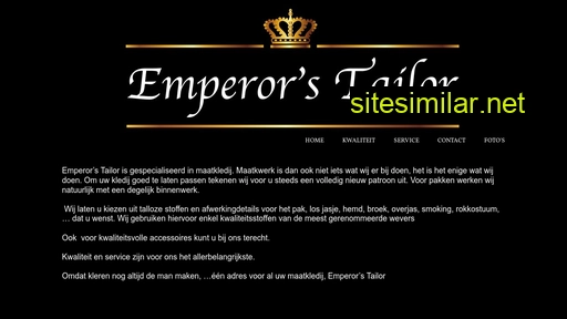emperorstailor.be alternative sites