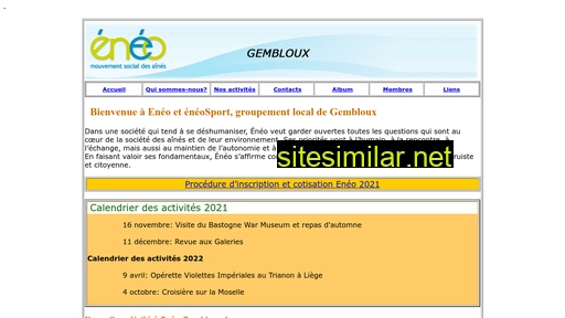 Eneo-gembloux similar sites