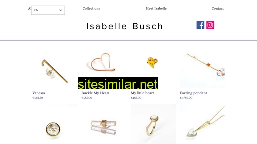 en.isabellebusch.be alternative sites
