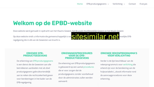 epbd.be alternative sites