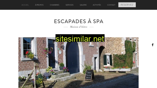 escapades-spa.be alternative sites