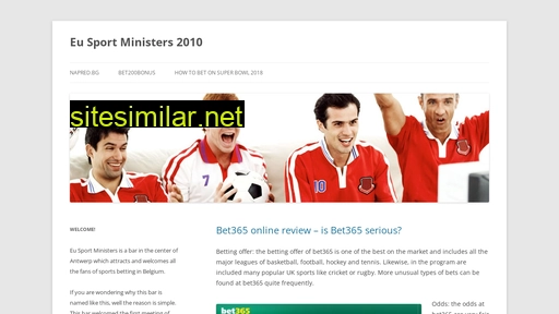 Eusportministers2010 similar sites