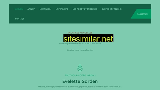 evelette-garden.be alternative sites