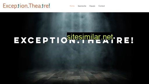 exception-theatre.be alternative sites