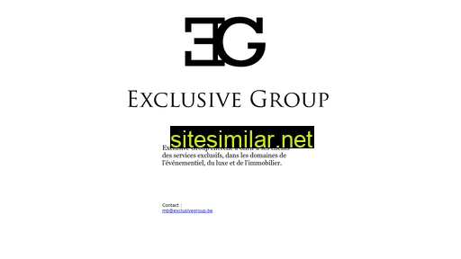 exclusivegroup.be alternative sites