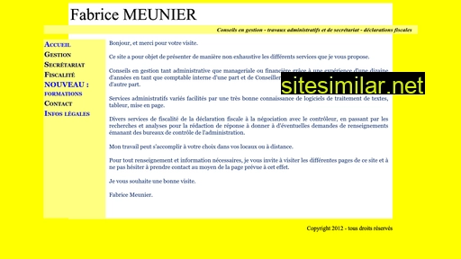 fabricemeunier.be alternative sites