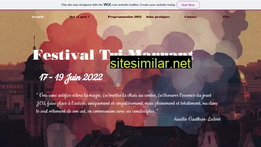 festivaltrimarrant.be alternative sites