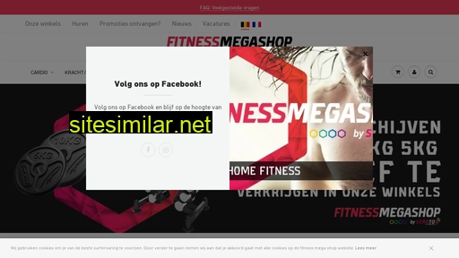 fitnessmegashop.be alternative sites