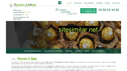 fleuriste-lilianna.be alternative sites