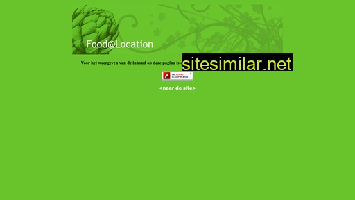 food-at-location.be alternative sites