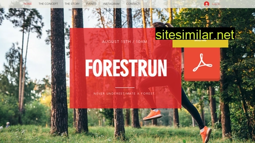 forestrun.be alternative sites
