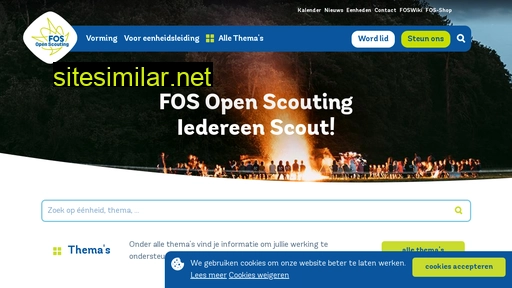 fosopenscouting.be alternative sites