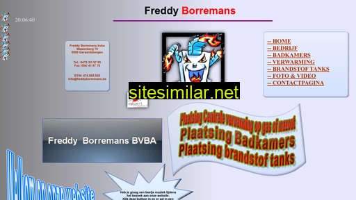 Freddyborremans similar sites