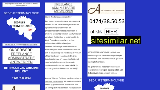 freelance-administratie-antwerpen.be alternative sites