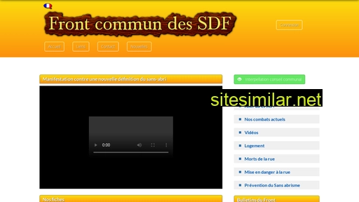 frontsdf.be alternative sites