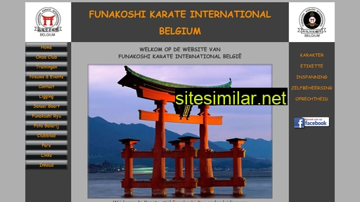 funakoshikarate.be alternative sites
