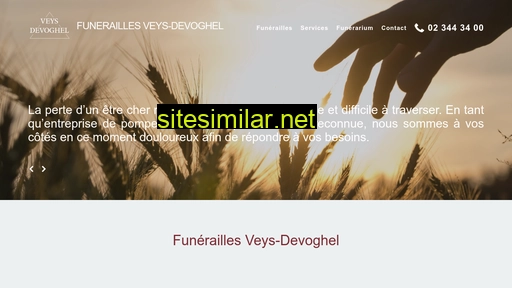 funerailles-veys-devoghel.be alternative sites