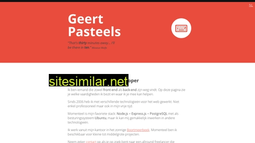 Geertpasteels similar sites
