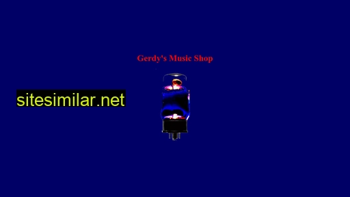 gerdysmusicshop.be alternative sites