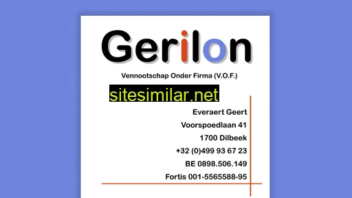 gerilon.be alternative sites