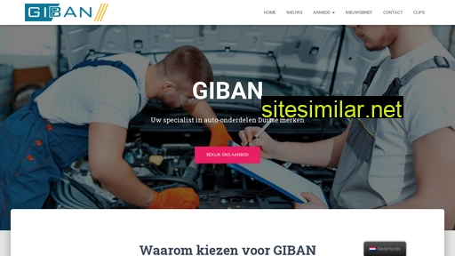 giban.be alternative sites