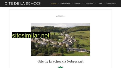 gitedelaschock.be alternative sites
