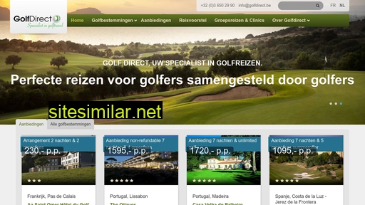golfdirect.be alternative sites